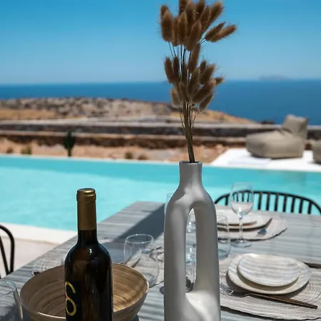 Elegant Kythnos Orangerie 4 Bedrooms Private Terrace With Infinity Pool Captivating Sea Views Bbq Close To , * Agios Dimitrios (Kythnos)