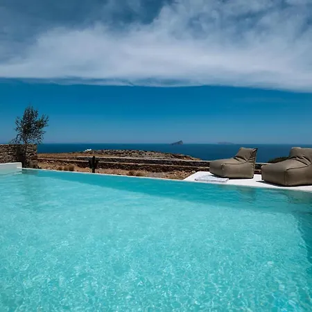 וילה Elegant Kythnos Orangerie 4 Bedrooms Private Terrace With Infinity Pool Captivating Sea Views Bbq Close To ,