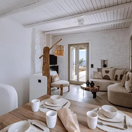 וילה Elegant Kythnos Orangerie 4 Bedrooms Private Terrace With Infinity Pool Captivating Sea Views Bbq Close To , *